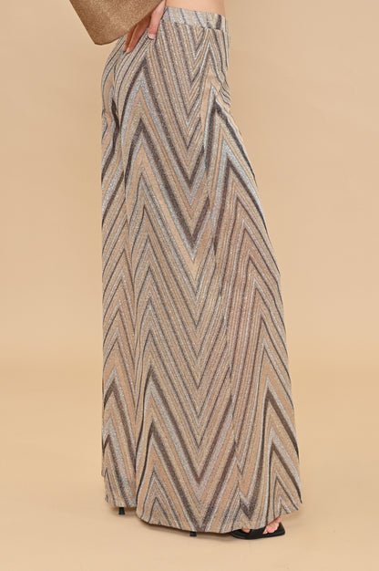 Pantalone fantasia geometrica Kaos Jeans