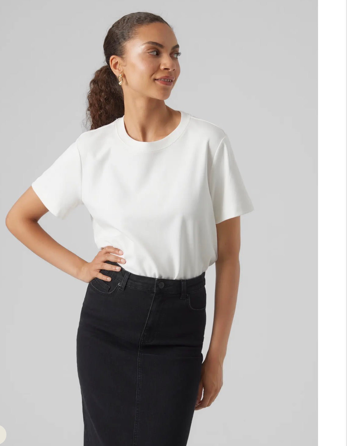 T-shirt basic in cotone Vero Moda