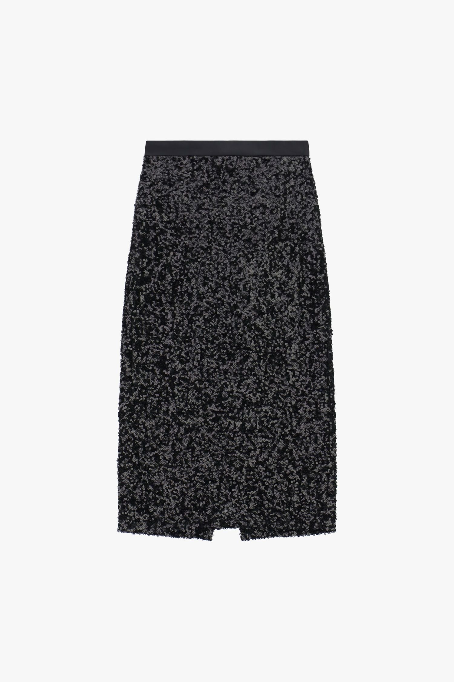 Gonna midi a vita alta con paillettes Imperial