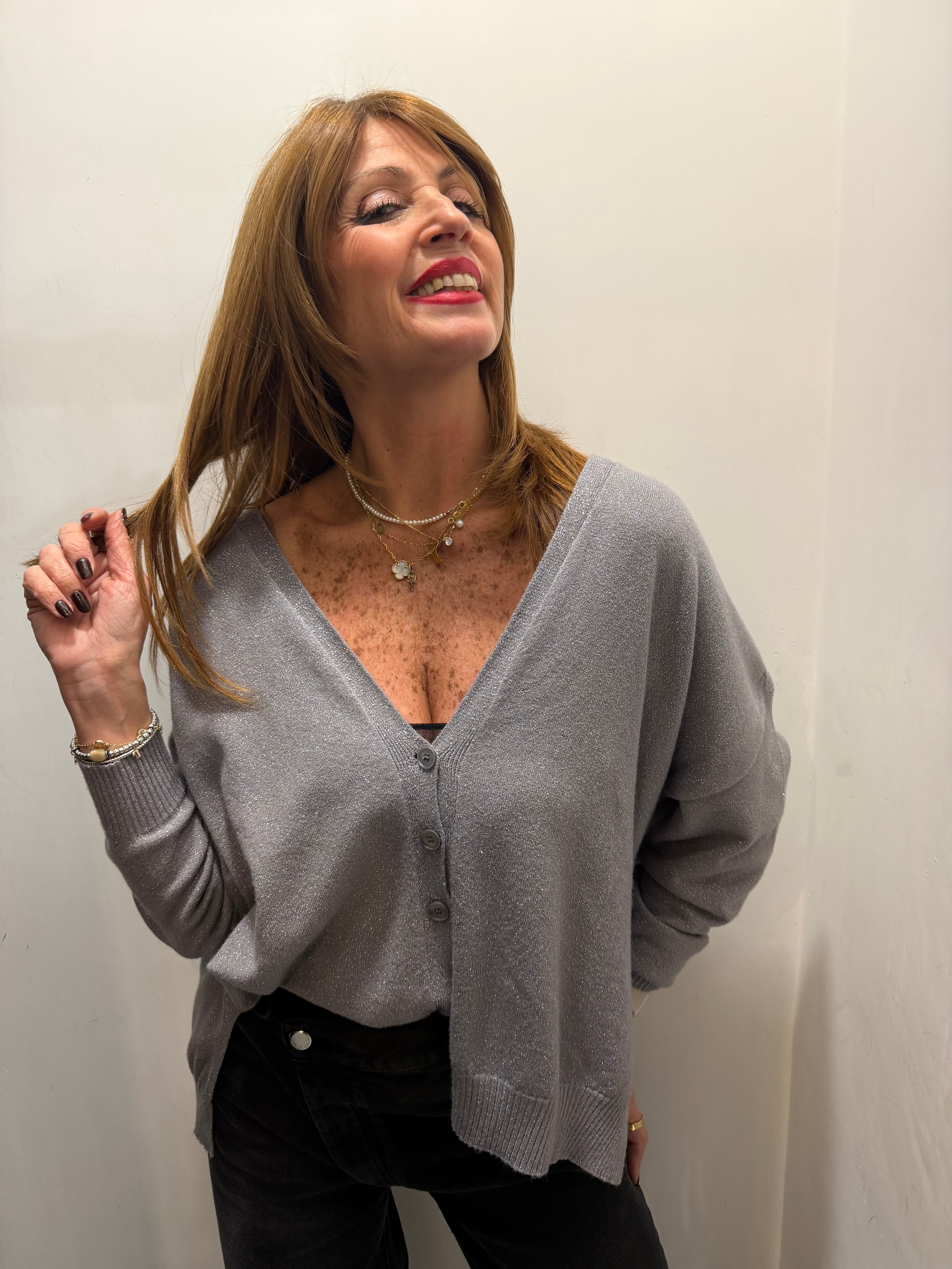 Cardigan ampio Manila Grace