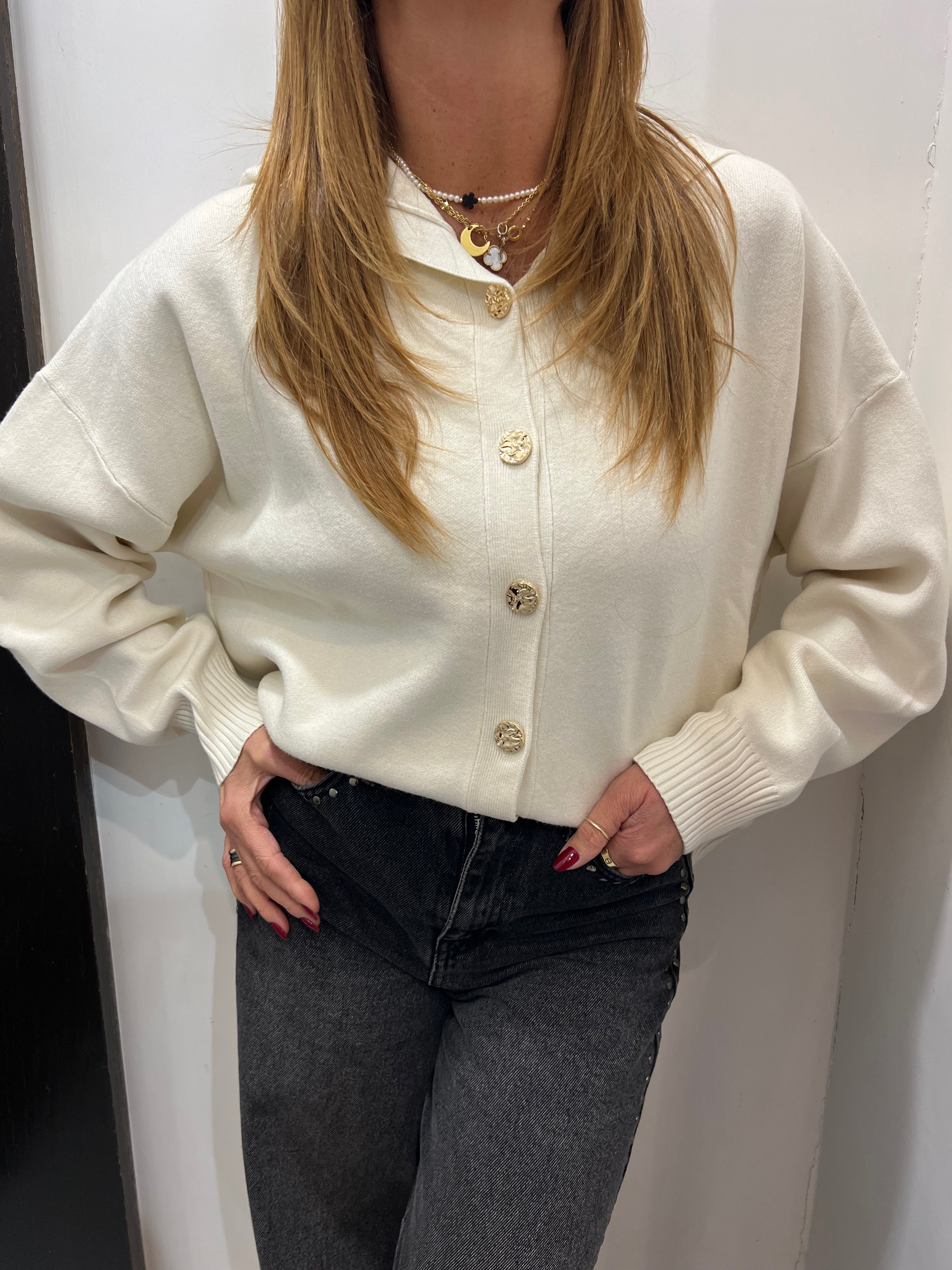 Cardigan soft hoodie Emisphere