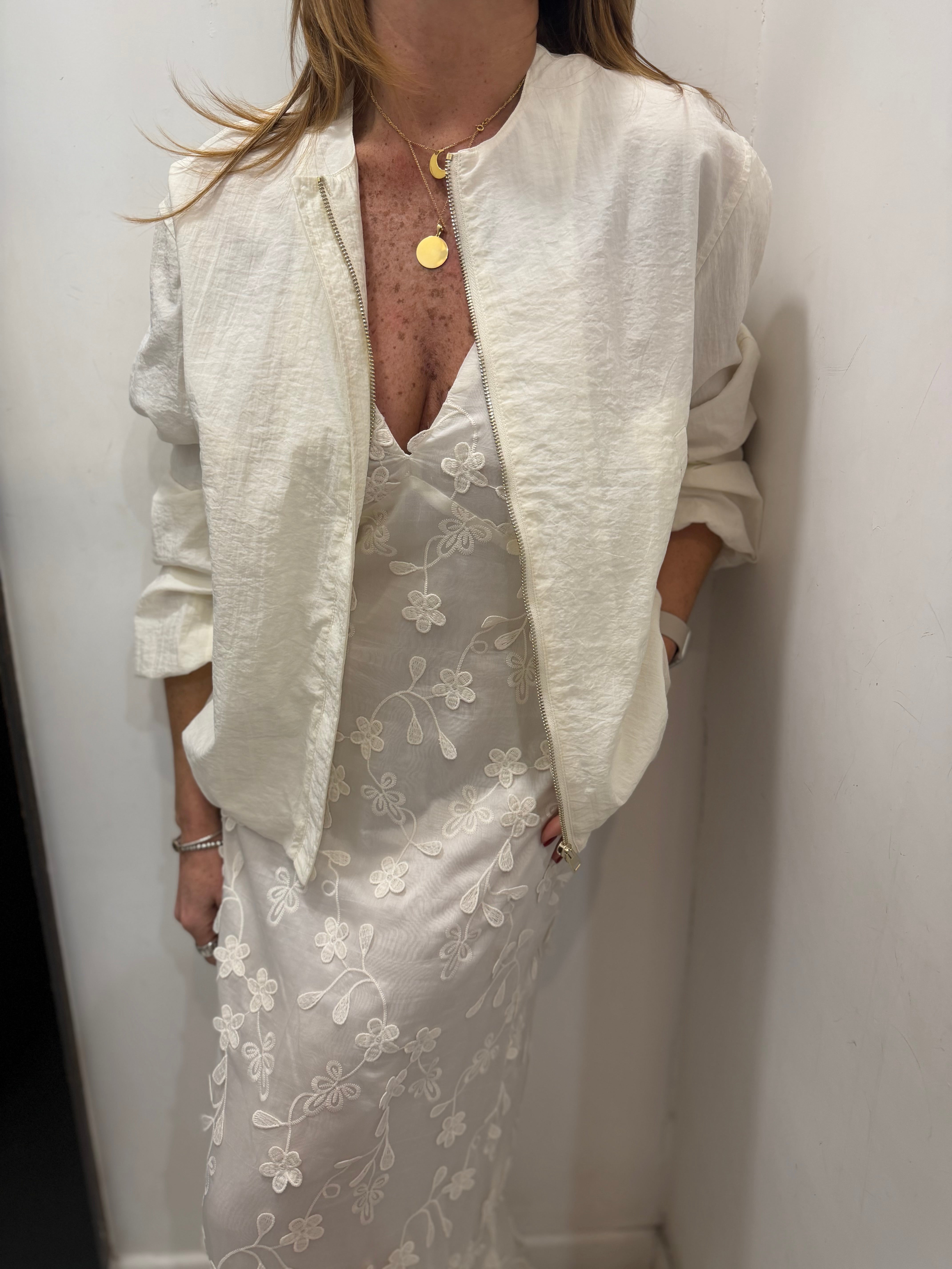 Bomber con ricamo Manila Grace