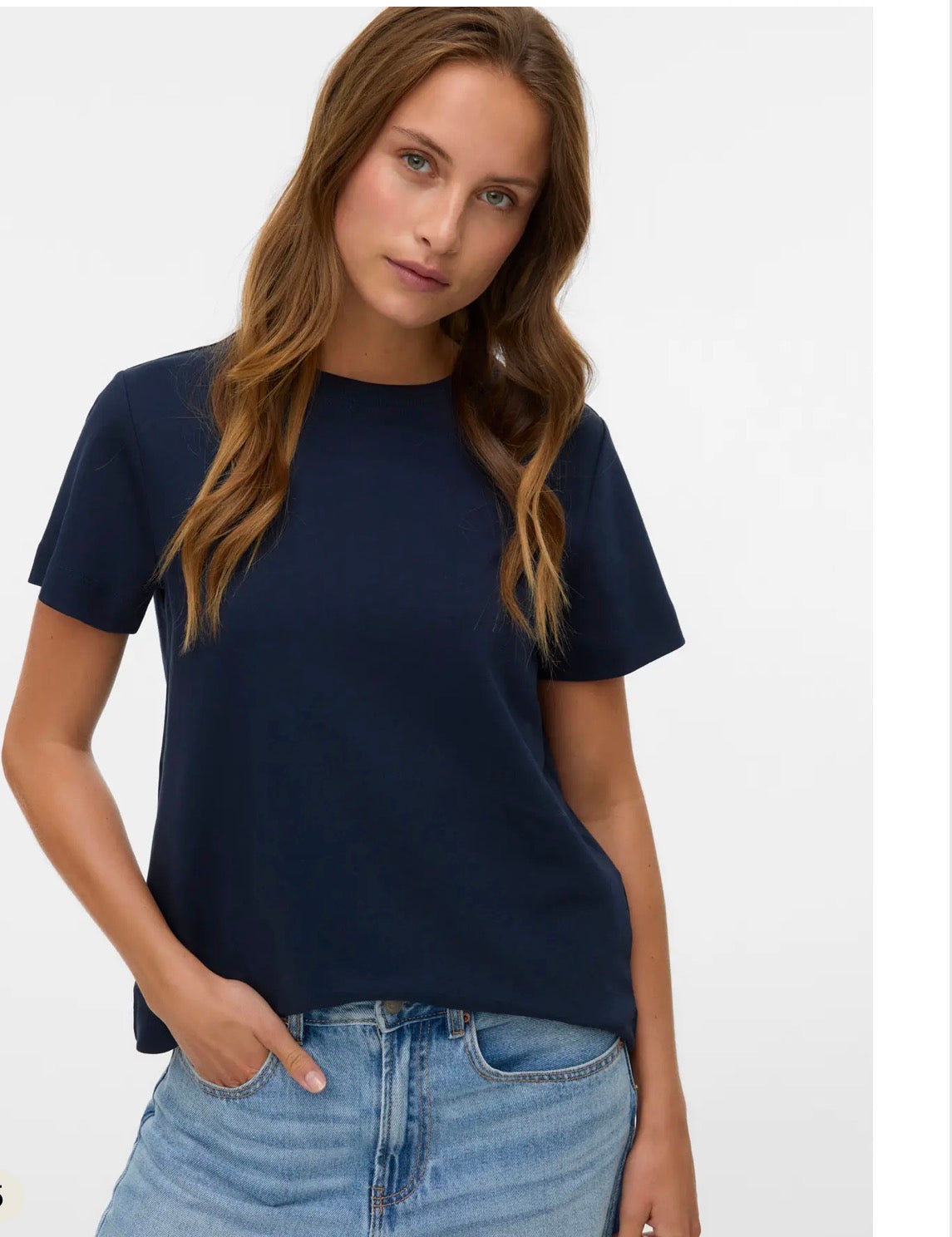 T-shirt basic in cotone Vero Moda