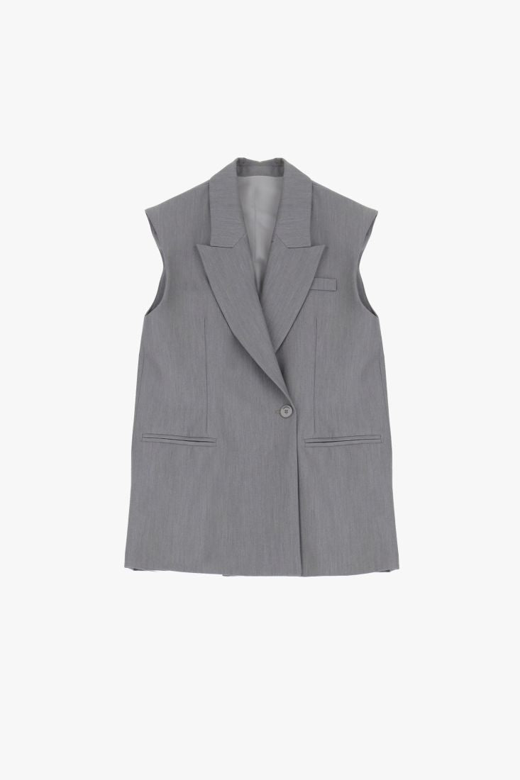 Gilet senza maniche con bottone Imperial