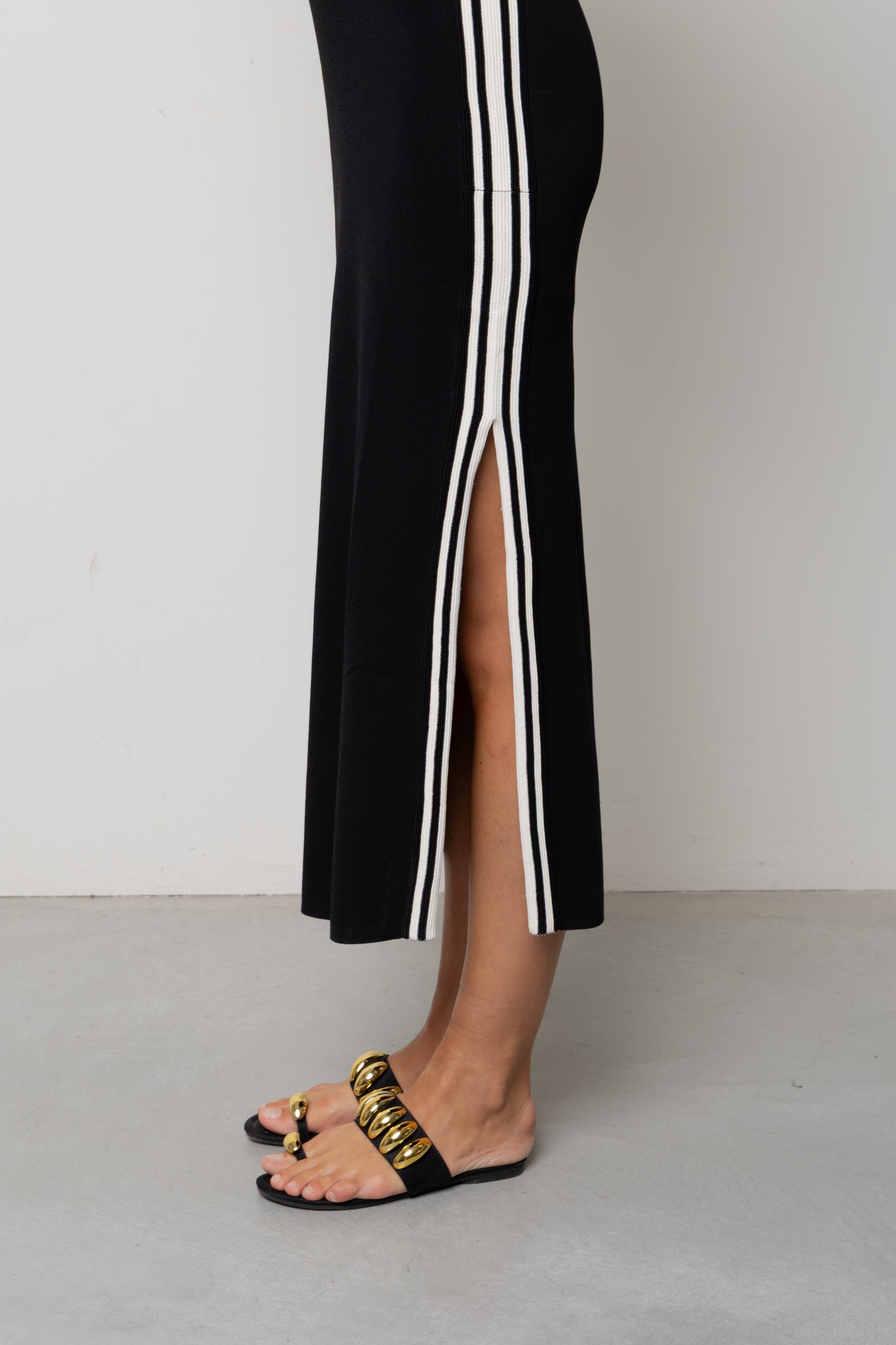 Abito in maglia bicolor Icona