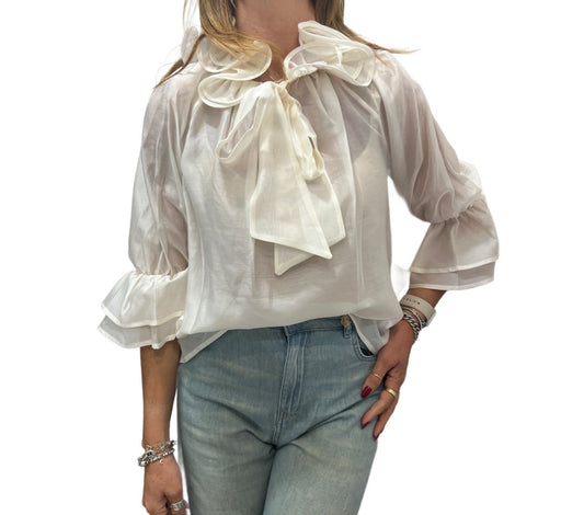 Camicia con maniche a 3/4 Imperial