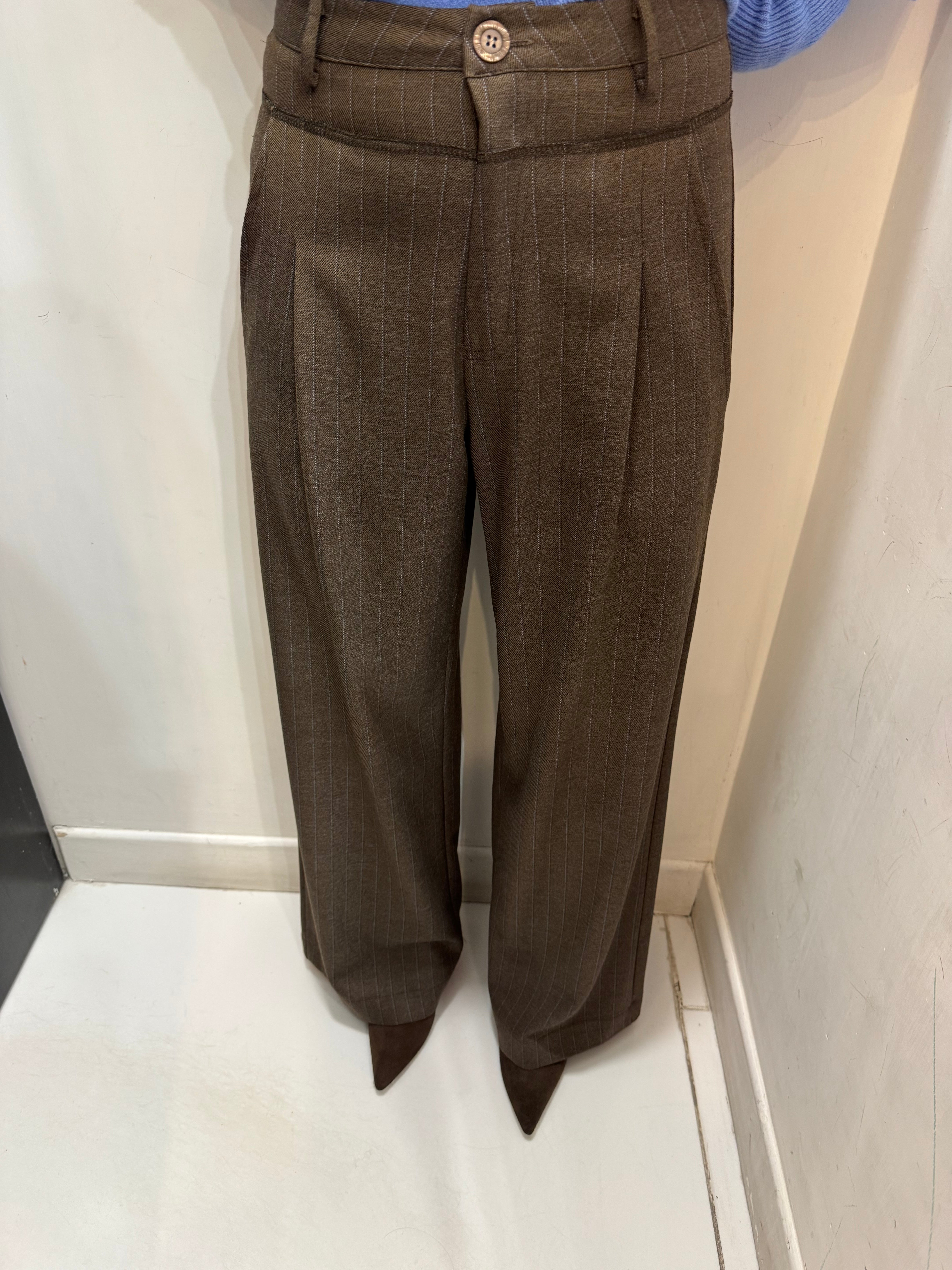 Pantalone gessato Emisphere