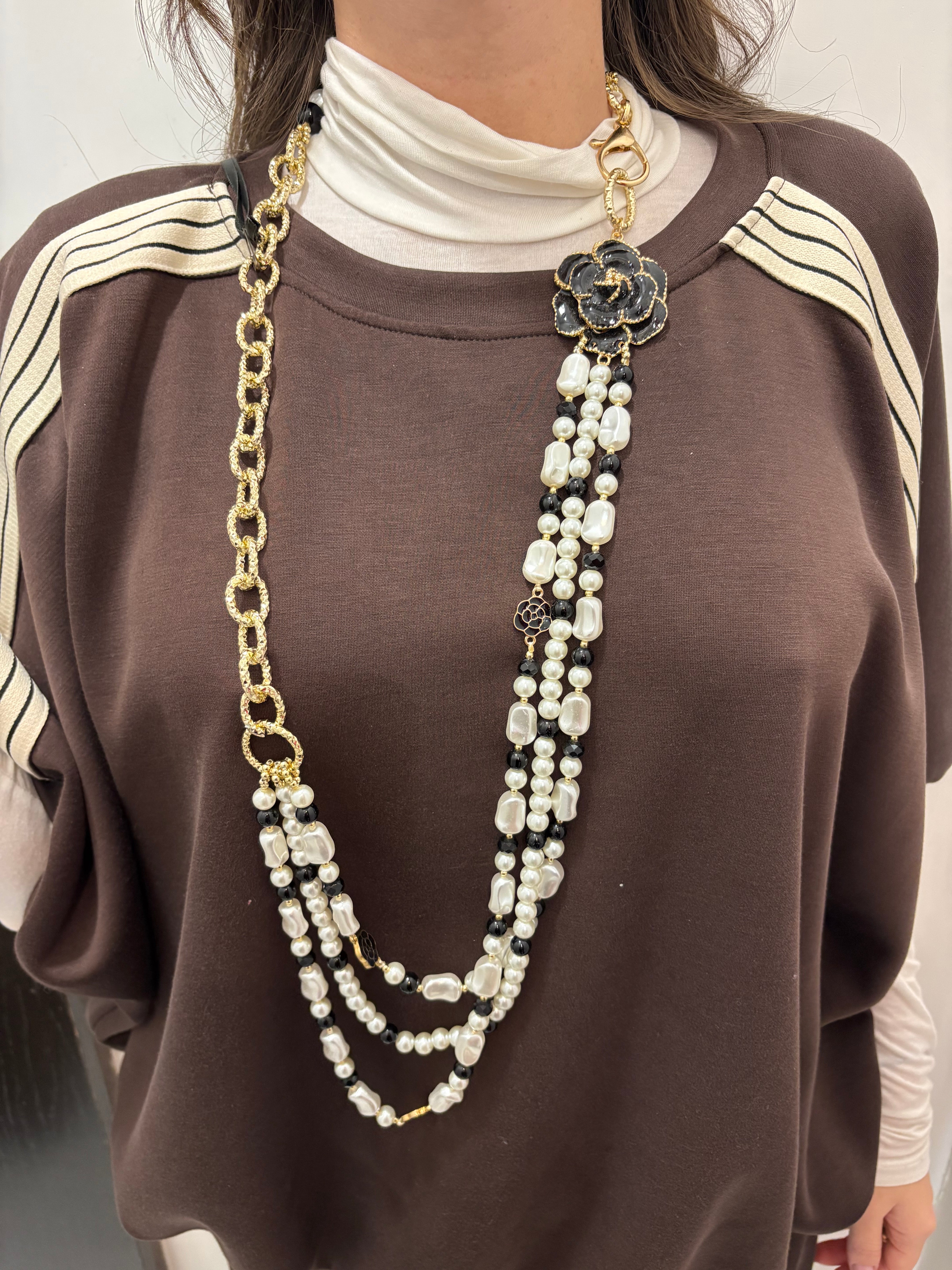 Collana fiore Emisphere