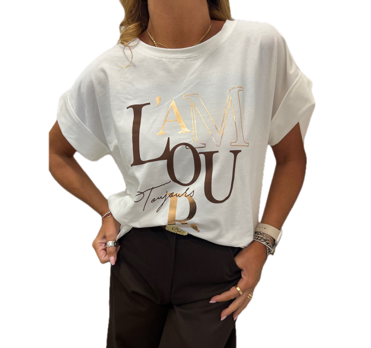 T-Shirt con stampe Emisphere