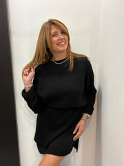 Abito in maglia morbida con vita morbida Angela Davis