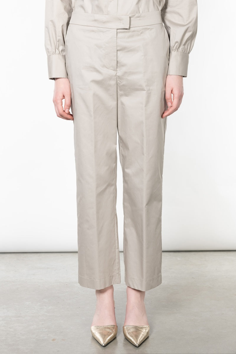 Pantalone dritto in popeline Kaos Donna