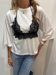 T-shirt ampia maniche corte girocollo Imperial