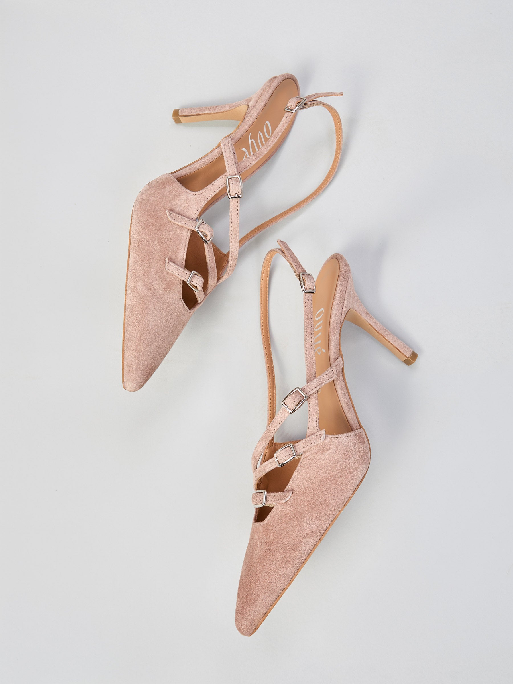 Slingback in camoscio Ovyé