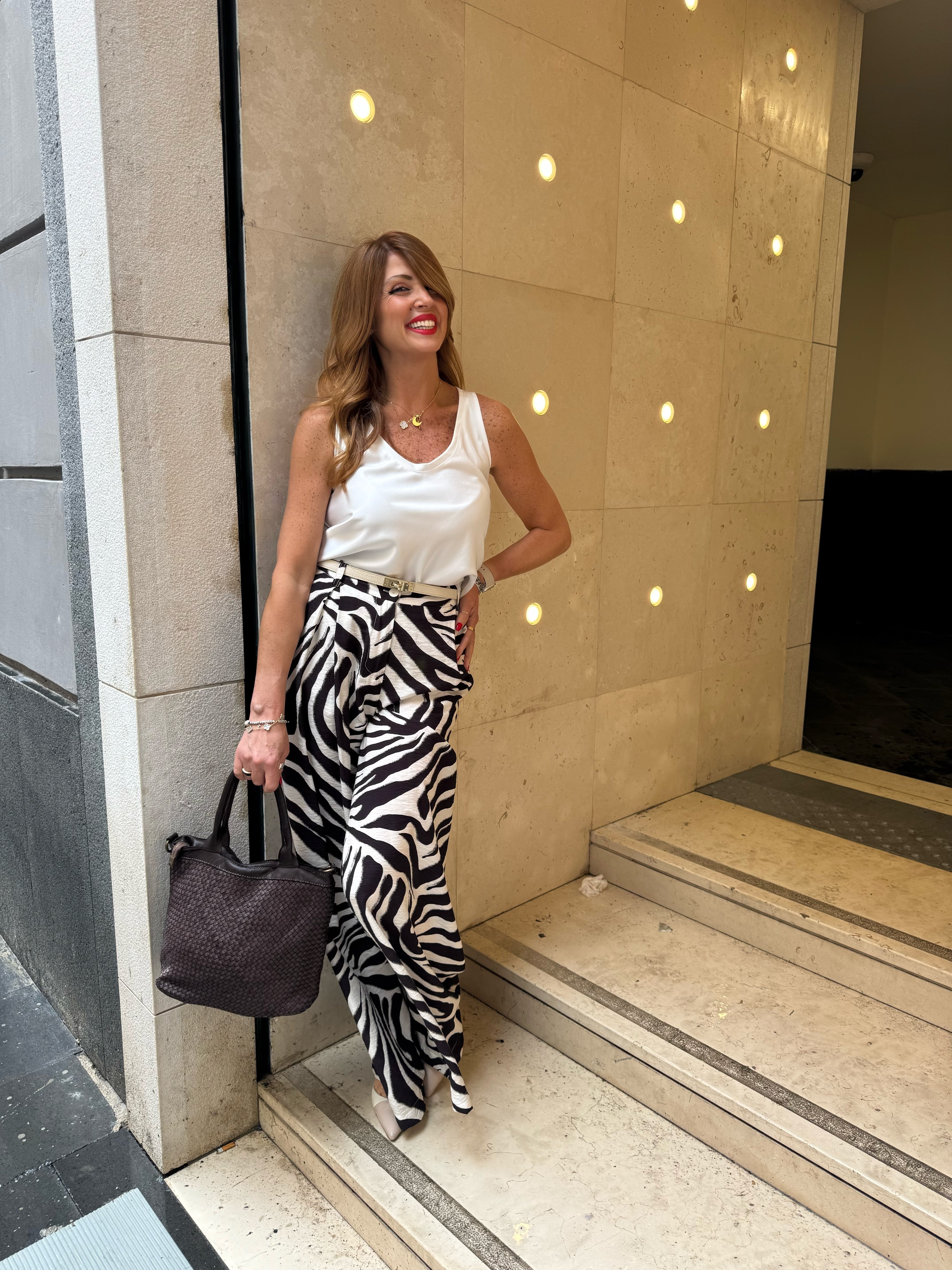 Pantalone fantasia zebrata Imperial