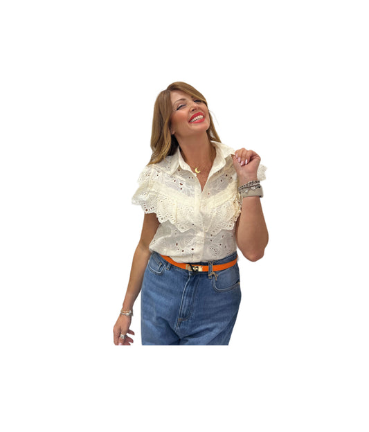 Camicia smanicata con voilà Emisphere
