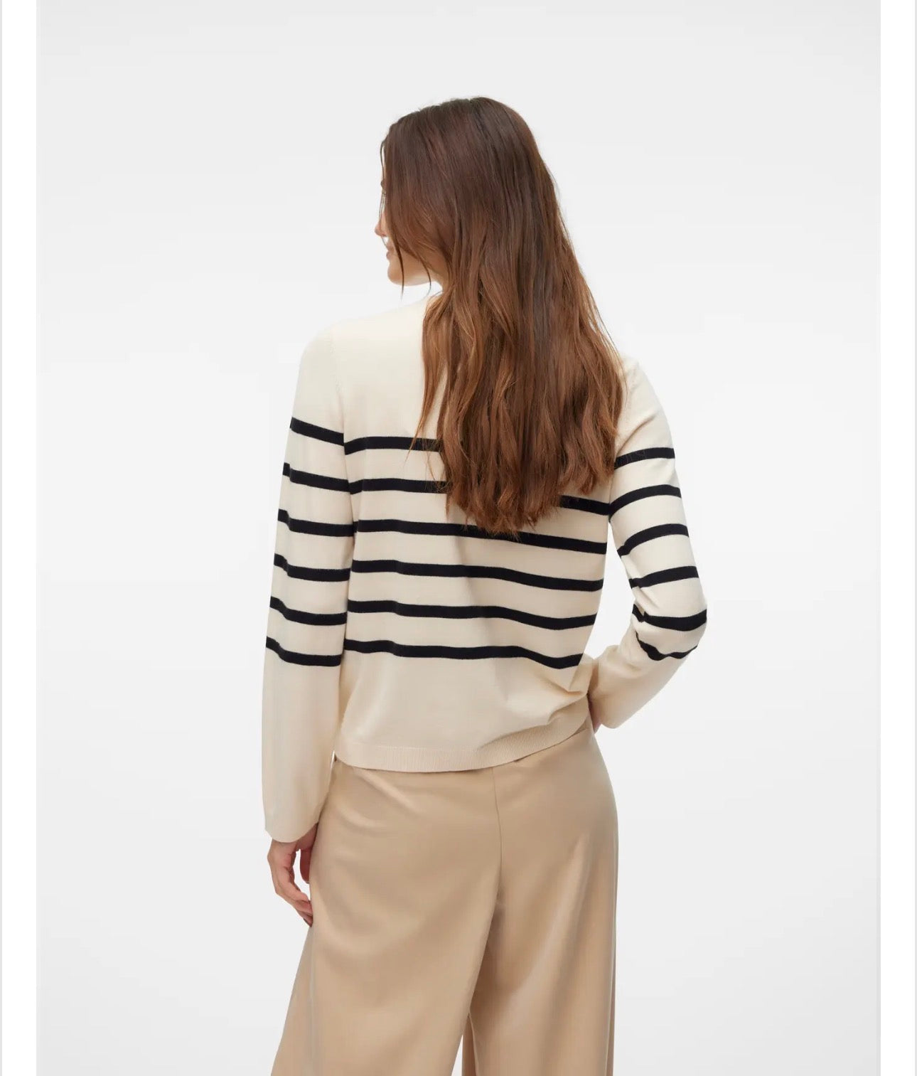 Maglia a righe girocollo Vero Moda
