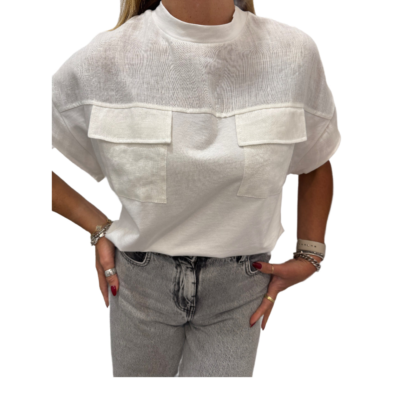 T-shirt doppio tessuto Icona