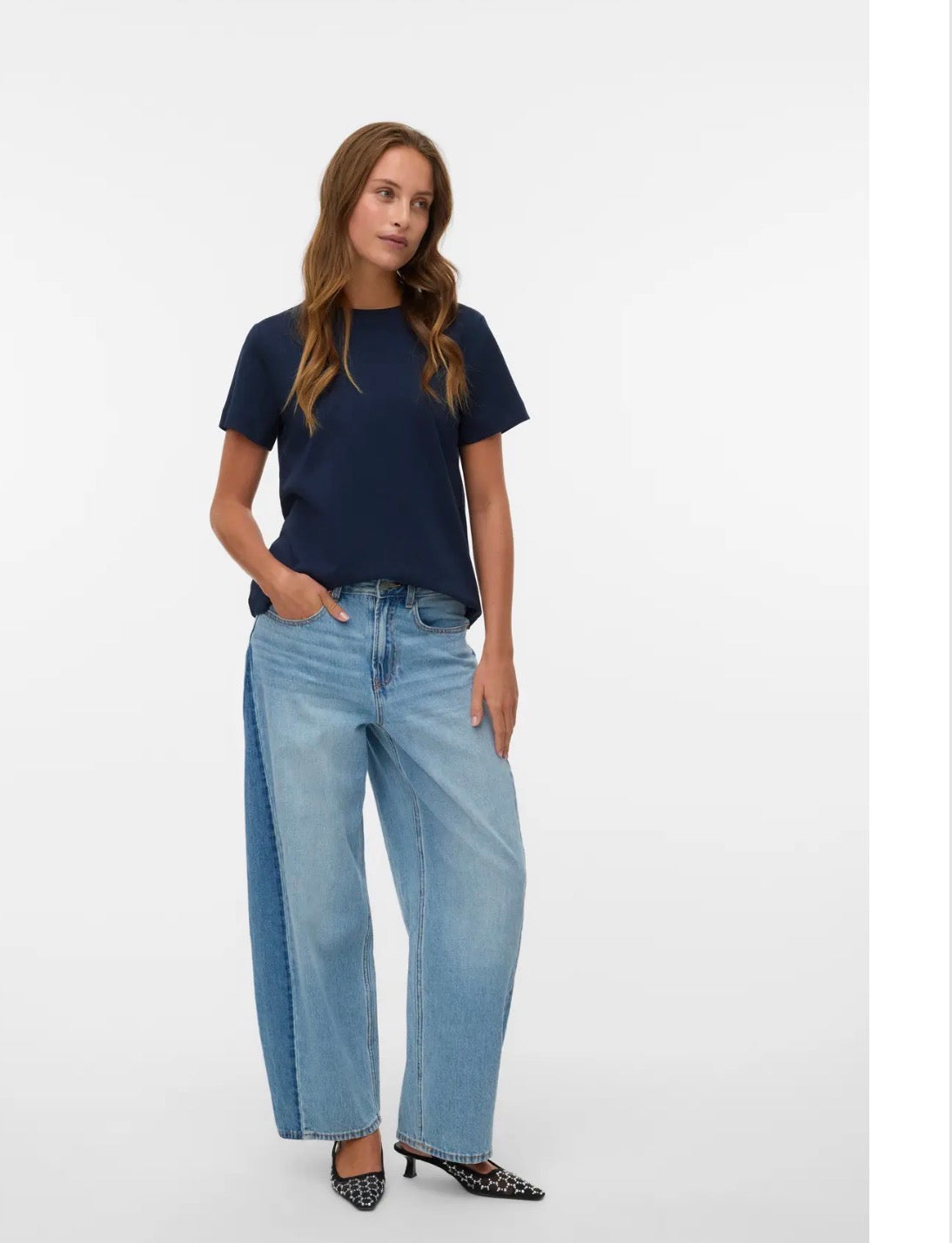 T-shirt basic in cotone Vero Moda