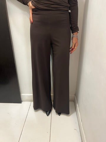 Pantalone in punto milano con bustino modello zampa Emisphere