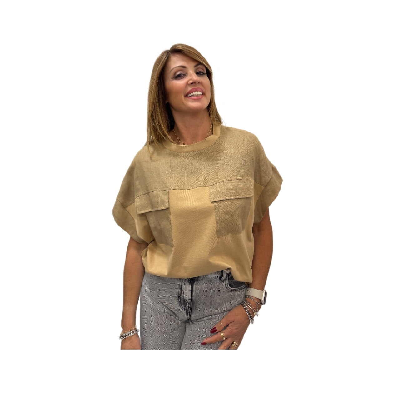 T-shirt doppio tessuto Icona