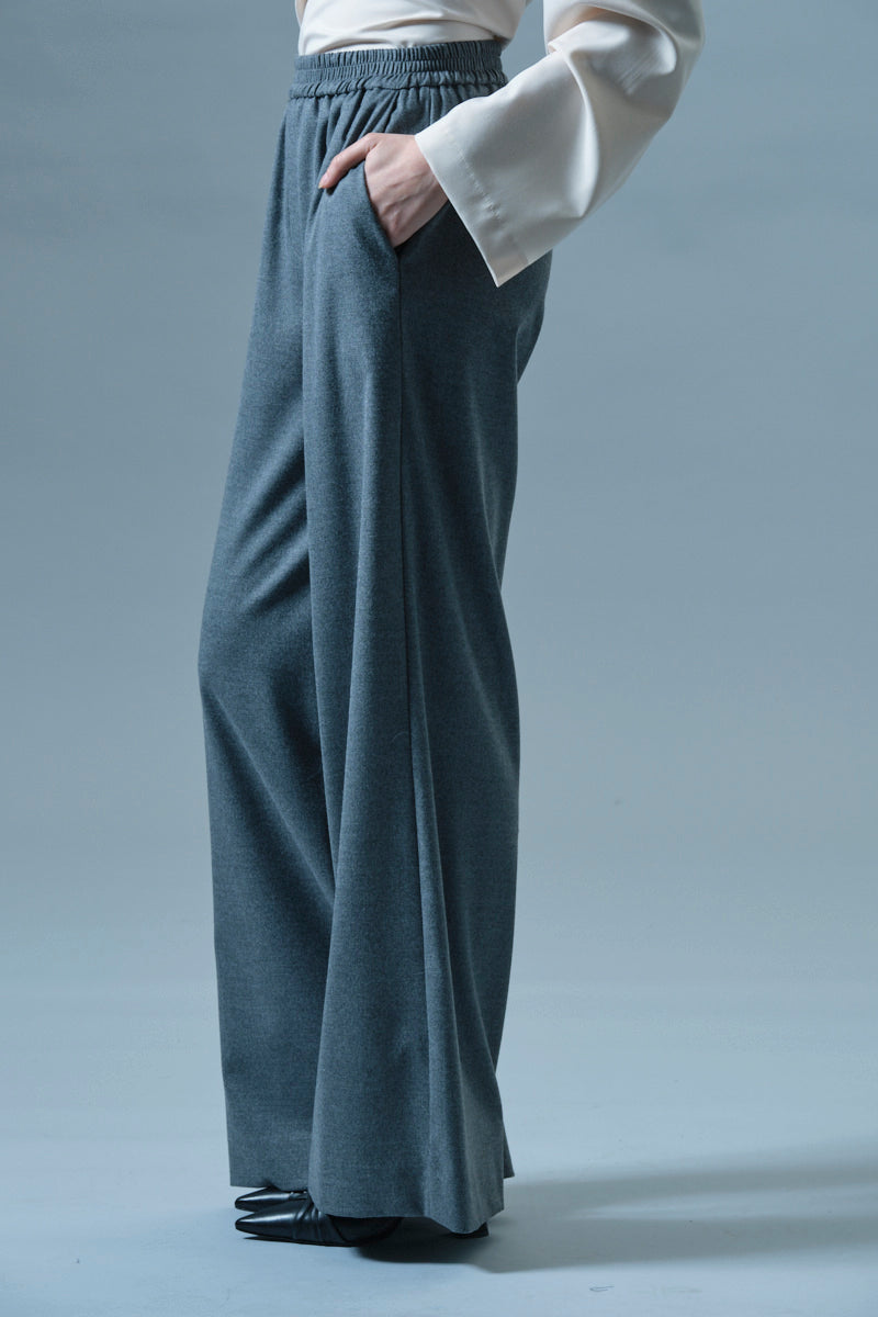 Pantalone ampio con vita elasticizzata Icona