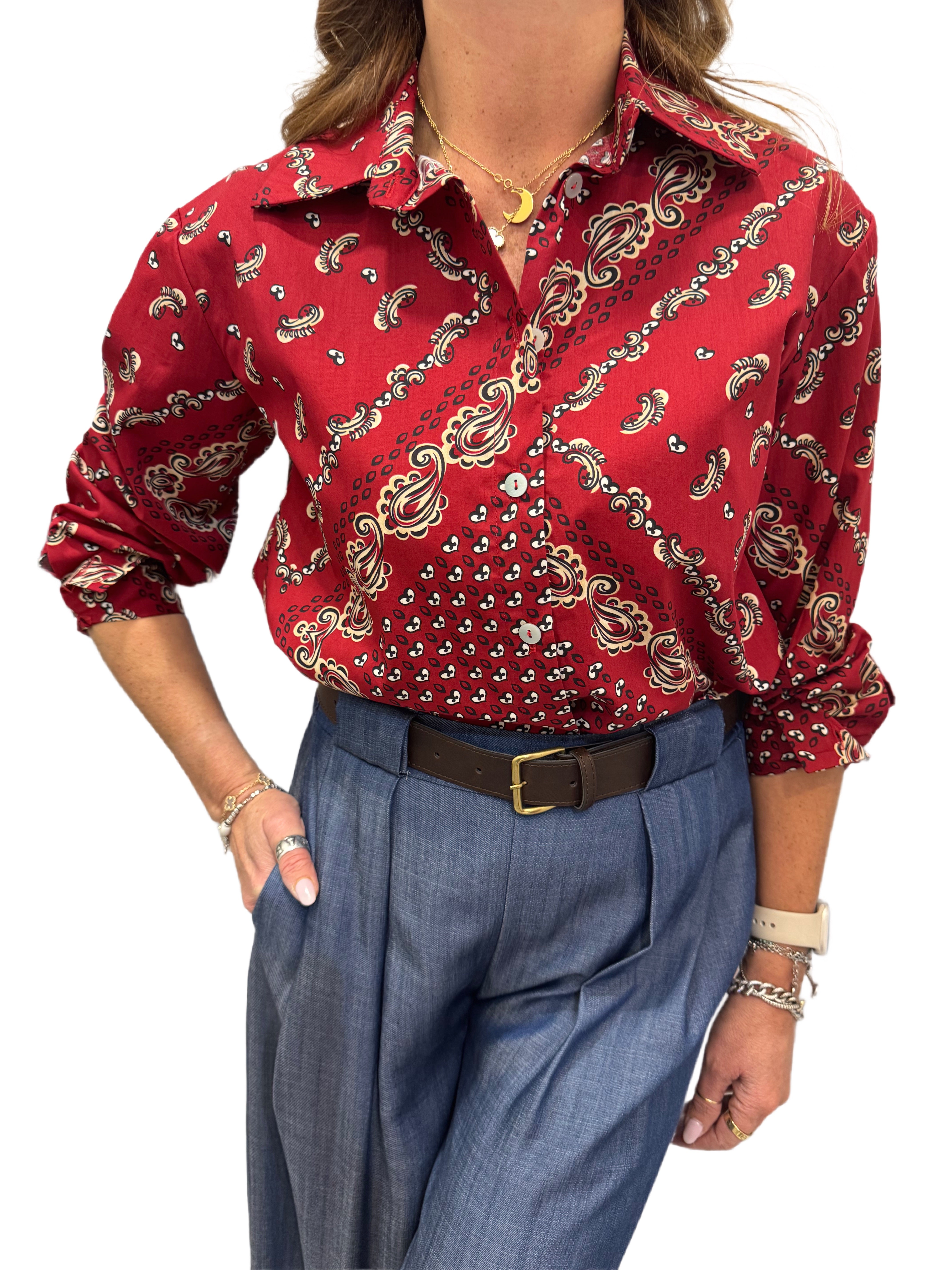 Camicia bandana Emisphere