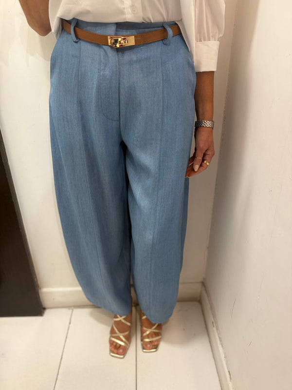 Pantalone barrel chambry Imperial