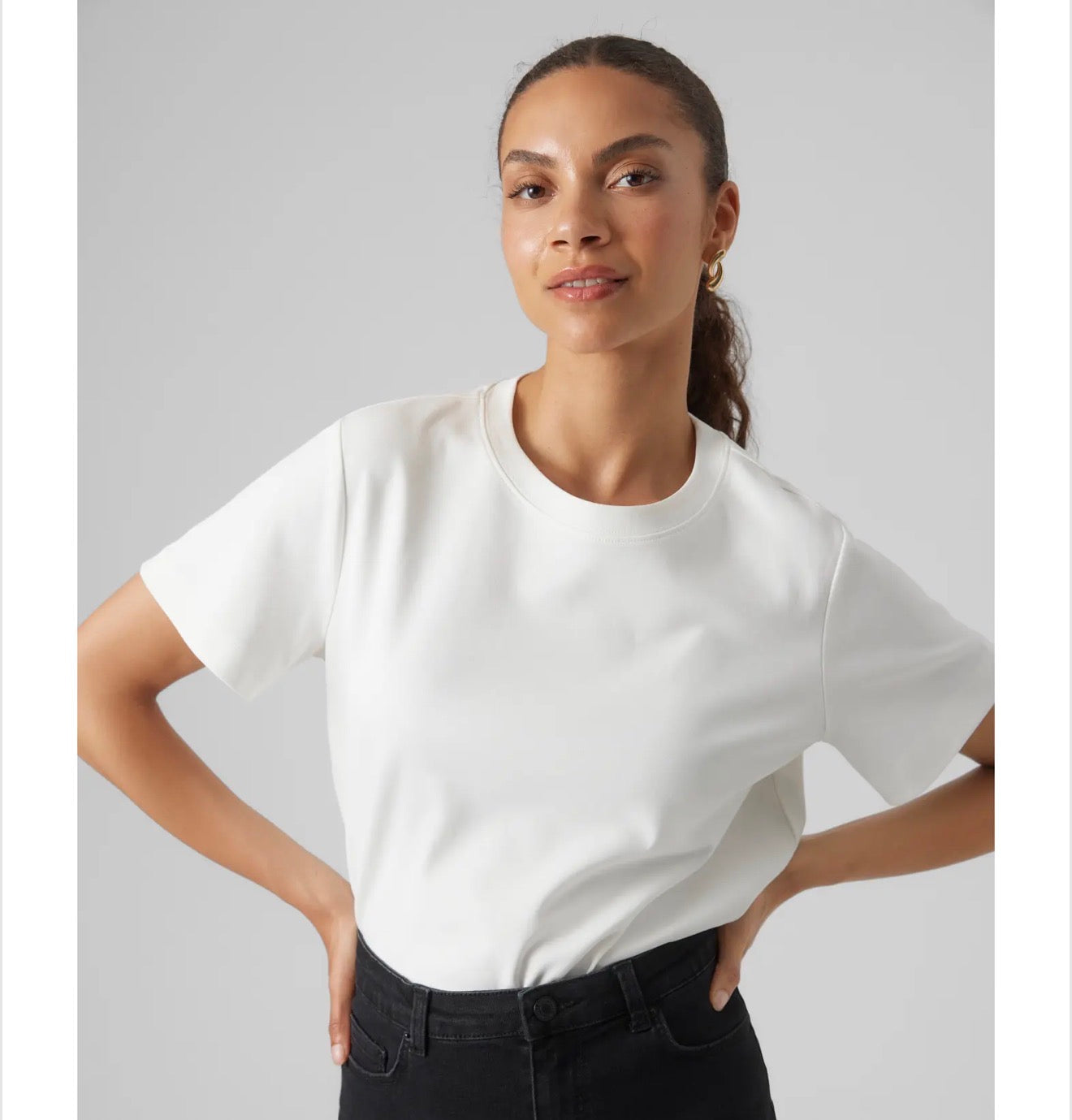 T-shirt basic in cotone Vero Moda