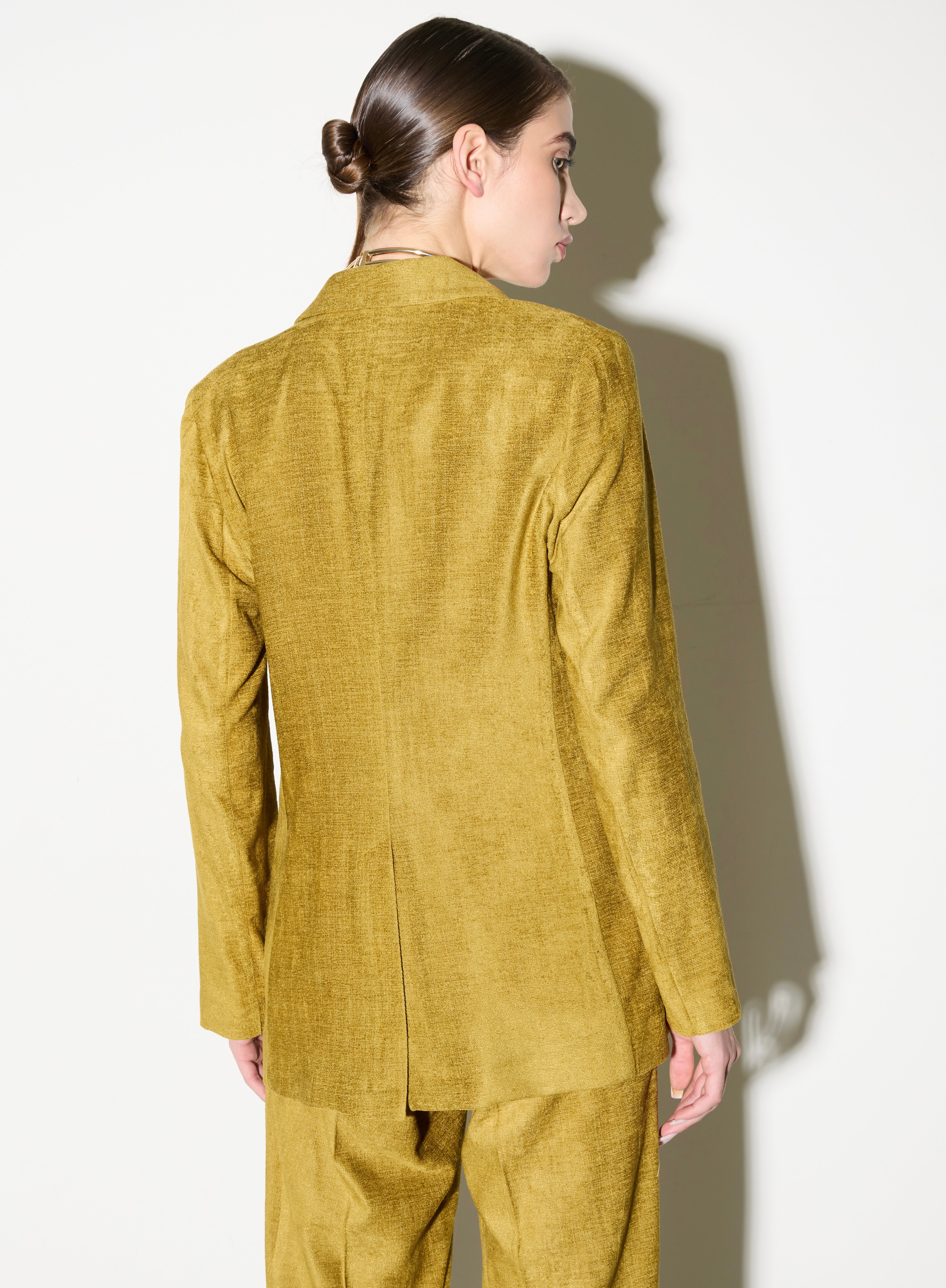 Blazer doppiopetto in velluto Kaos Donna