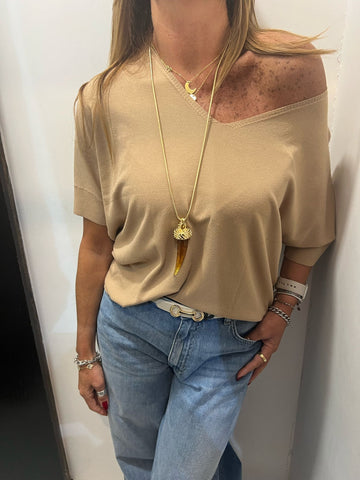 Collana con corno Emisphere