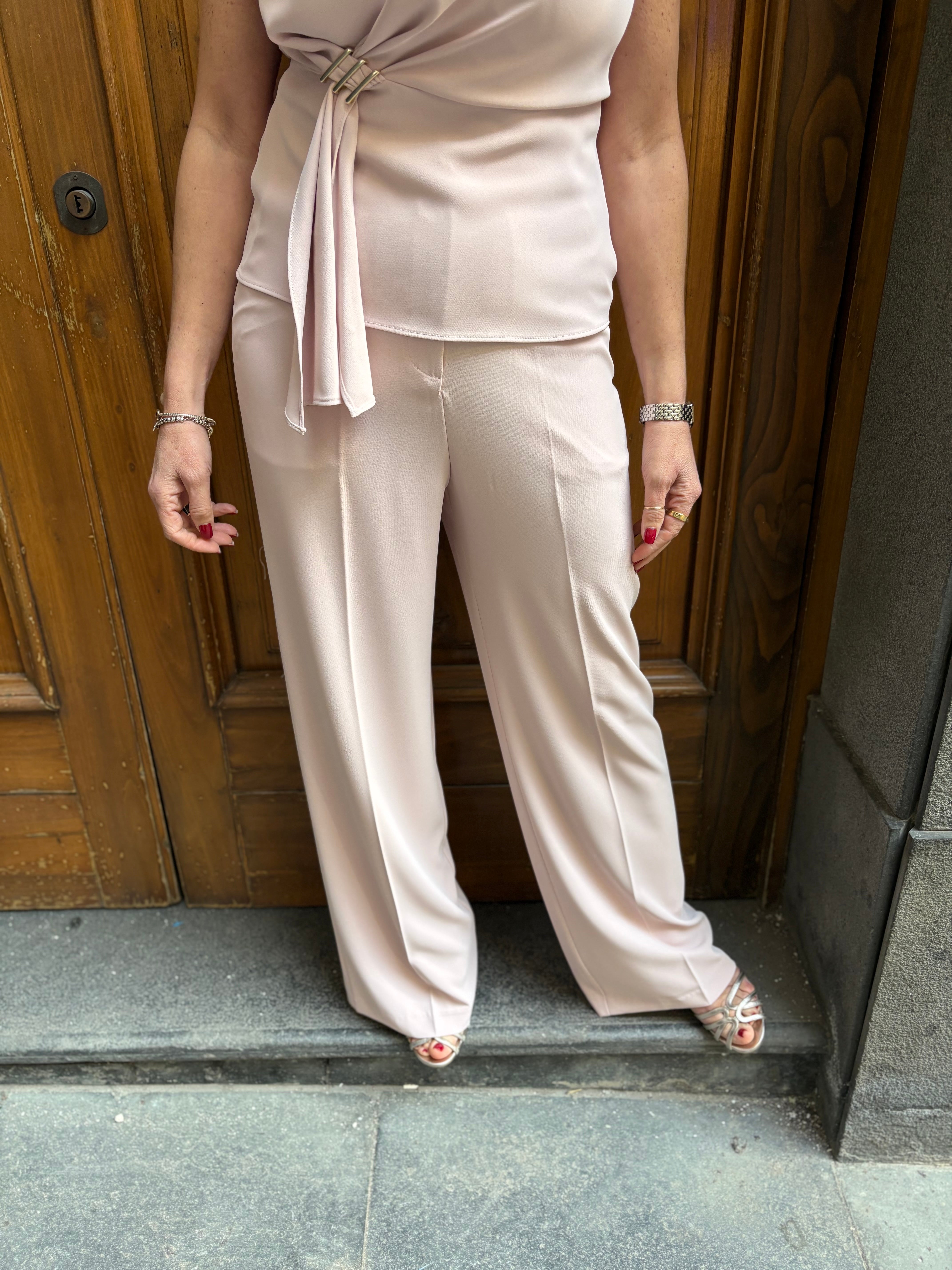 Pantalone tasca uomo con 3 bottoni su cinta Hanita