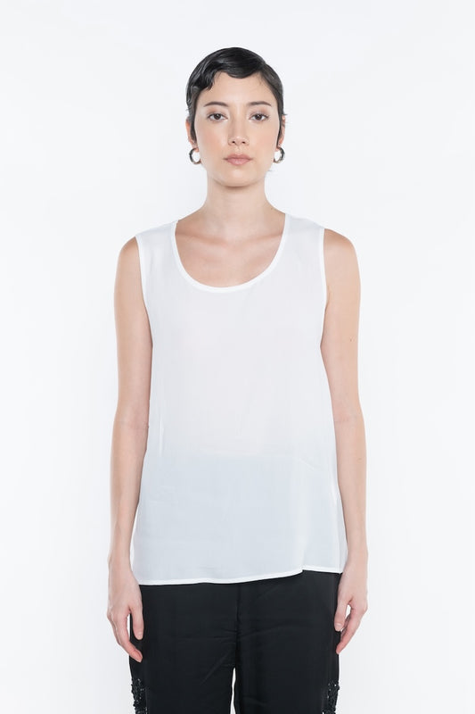 Canotta basic con scollo tondo Kaos Donna