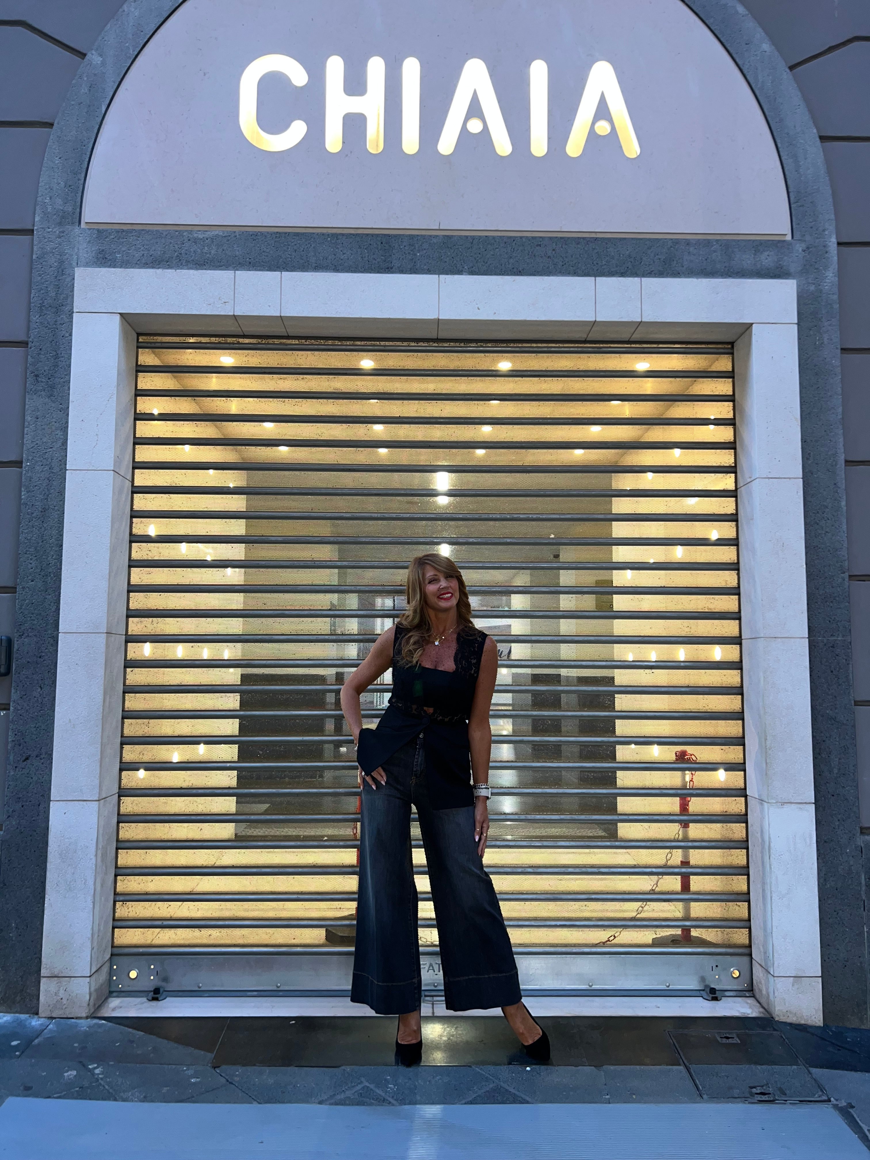 Jeans con piegone Stone Fit Emisphere