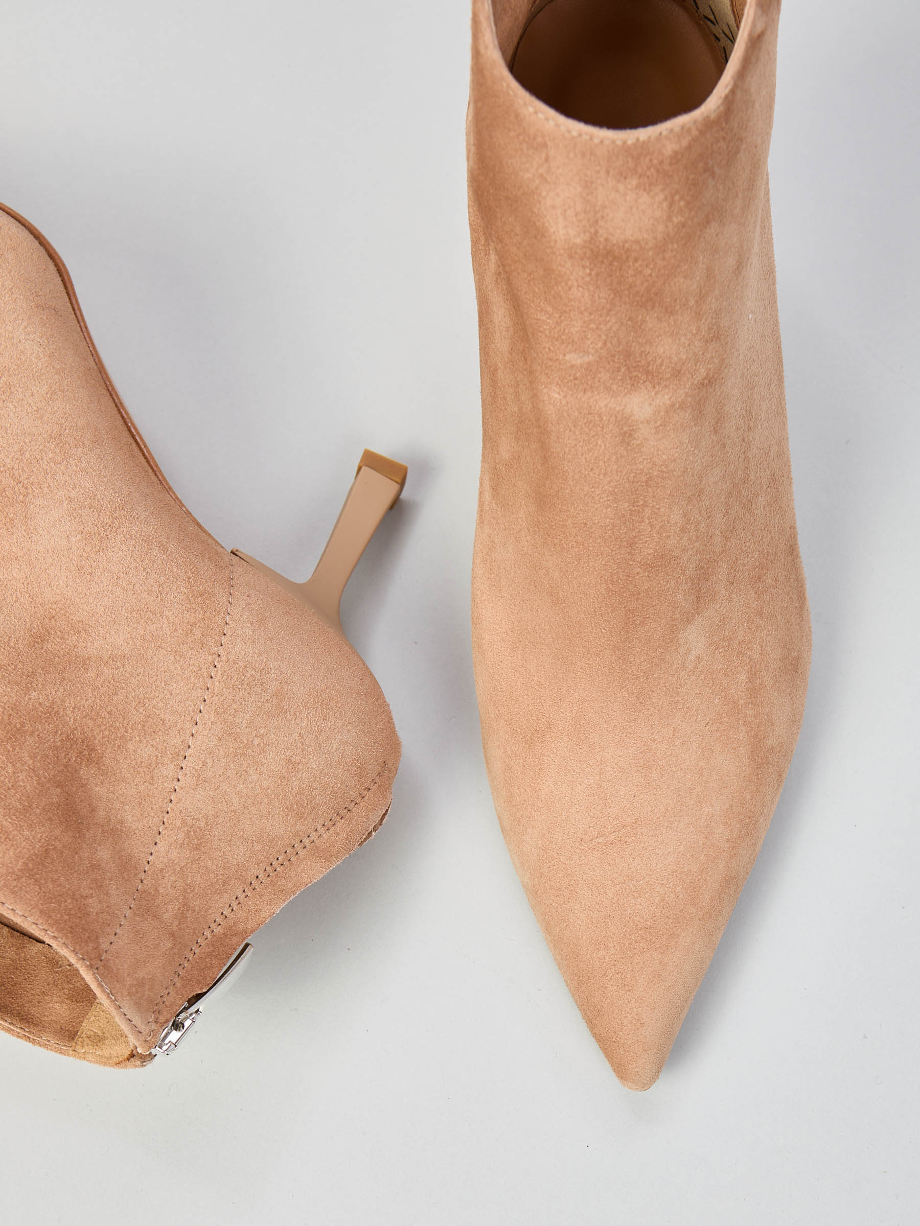 Tronchetto in camoscio Carlottina Ovyè