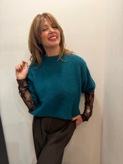 Pullover a maniche al gomito Imperial