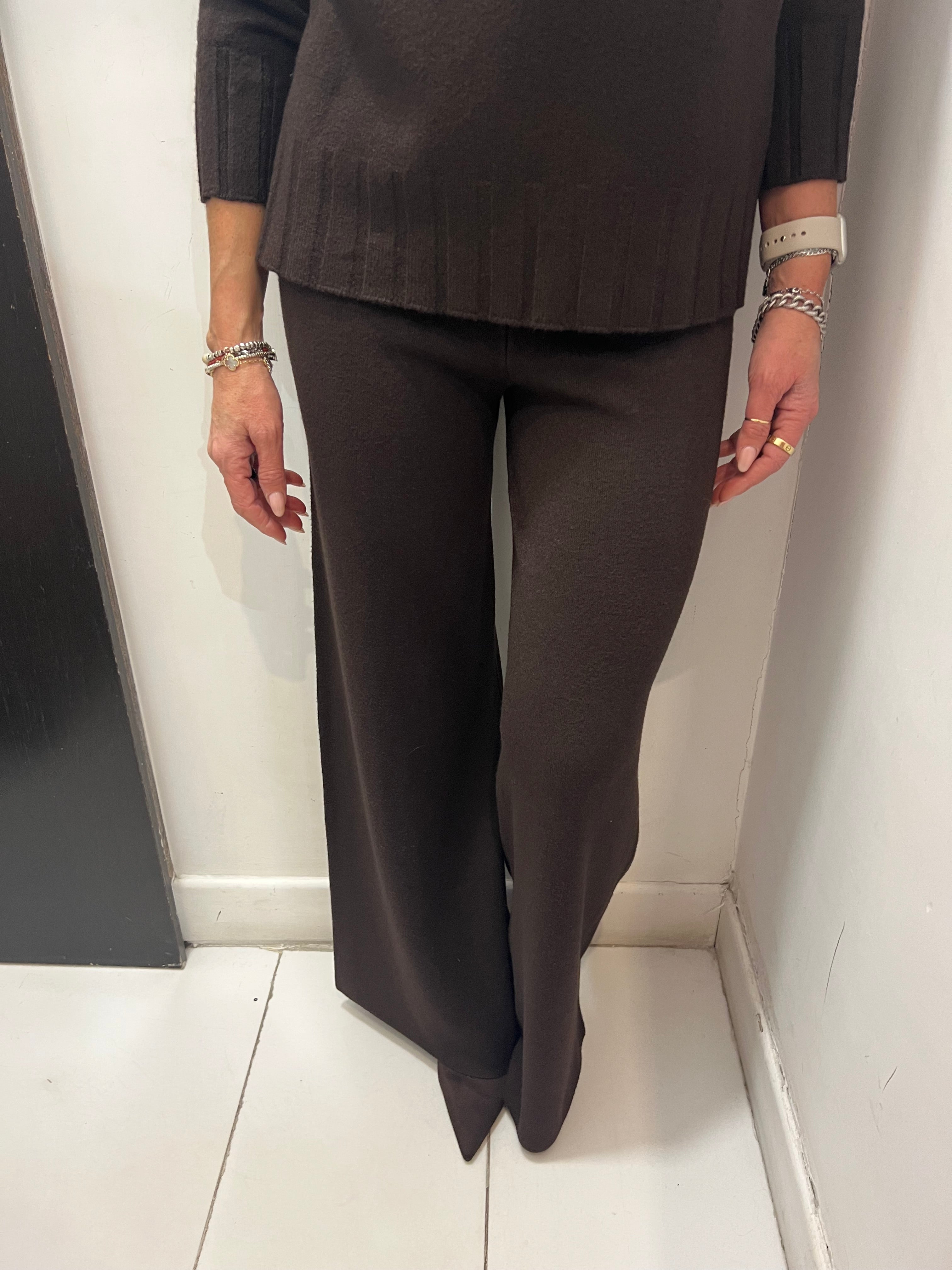 Coordinato in maglia collo alto Angela Davis