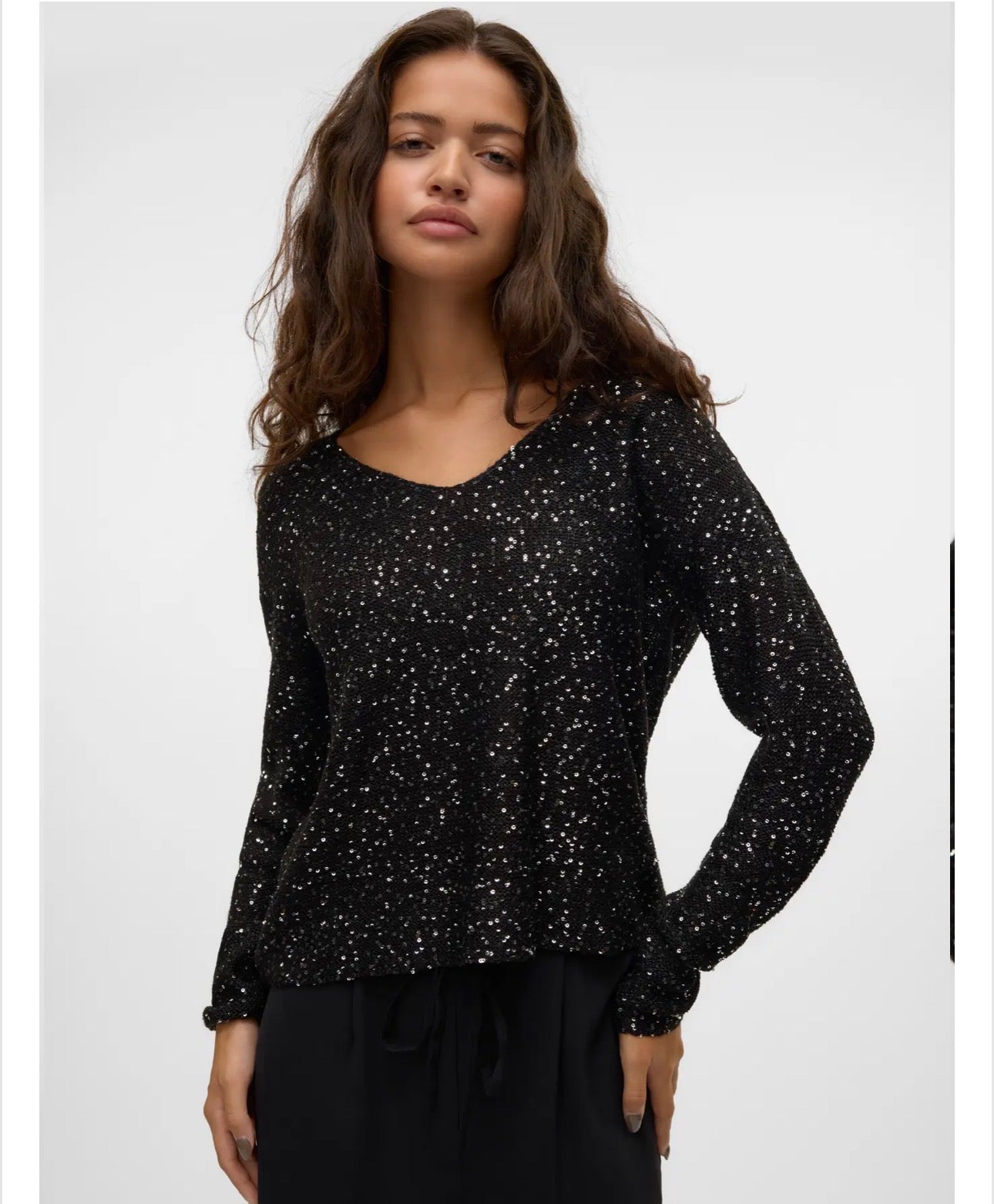 Maglia con paillettes Vero Moda