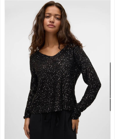 Maglia con paillettes Vero Moda