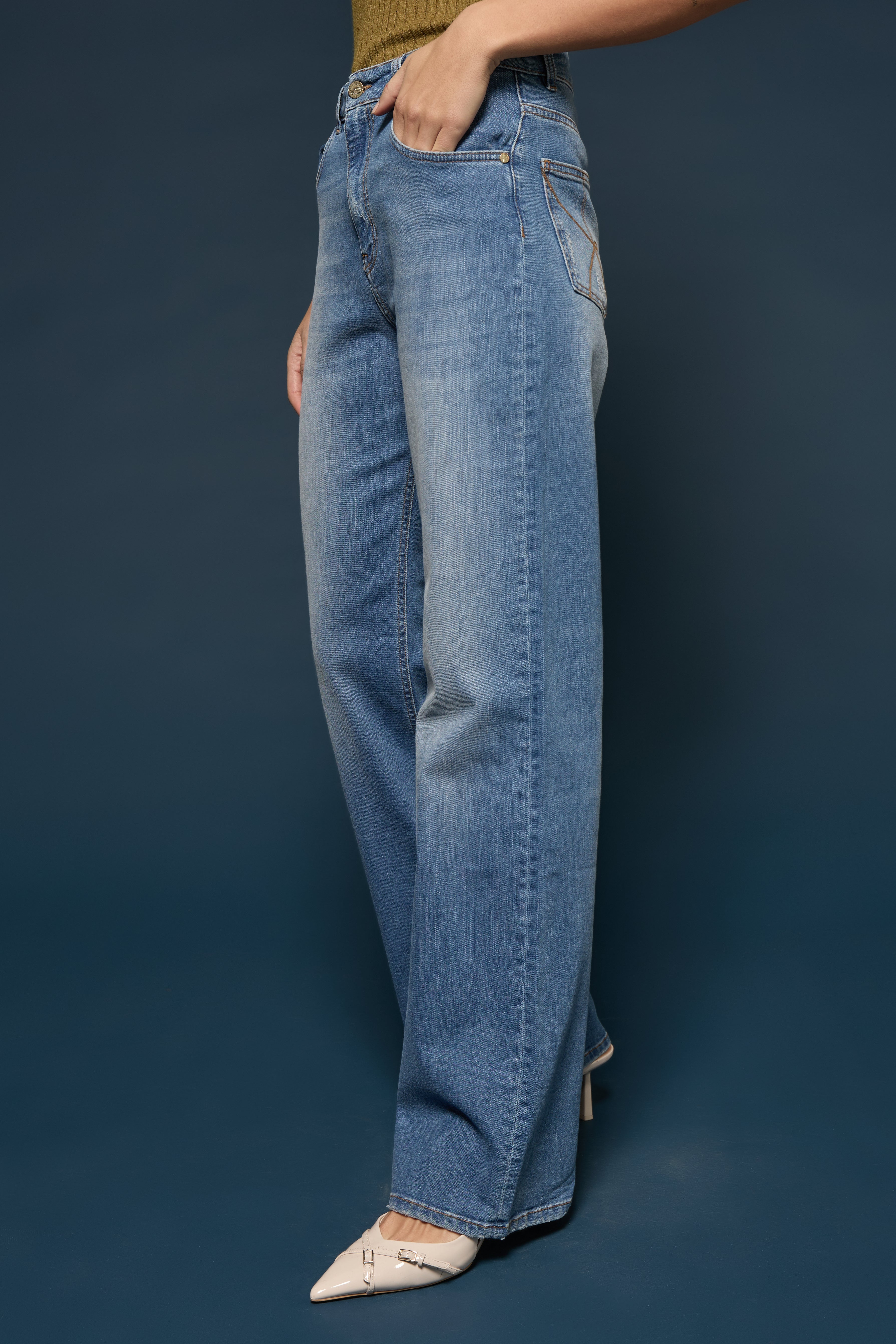 Jeans dritto Kaos Denim