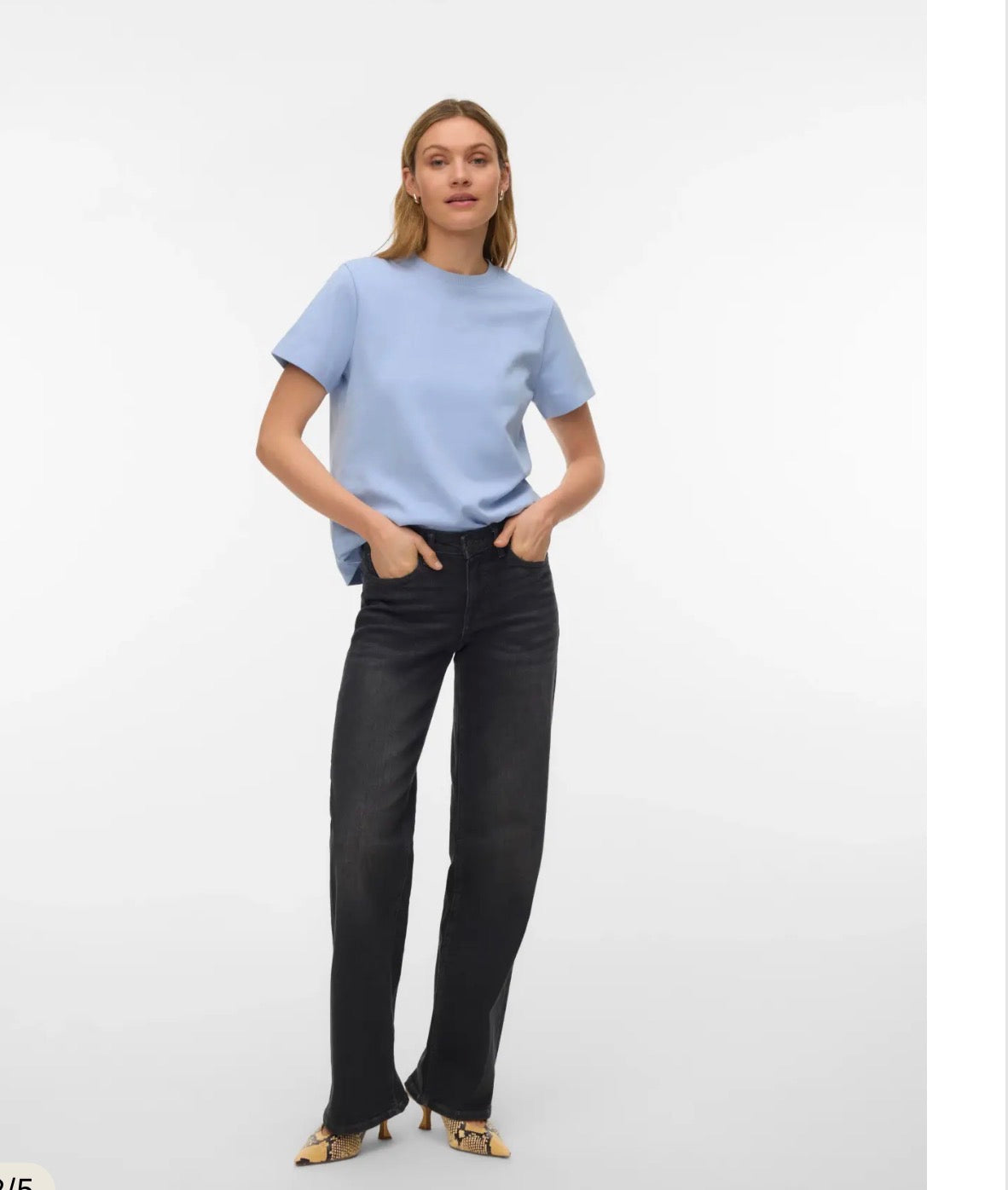 T-shirt basic in cotone Vero Moda