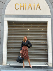 Shouder bag lettering con tracolla Manila Grace