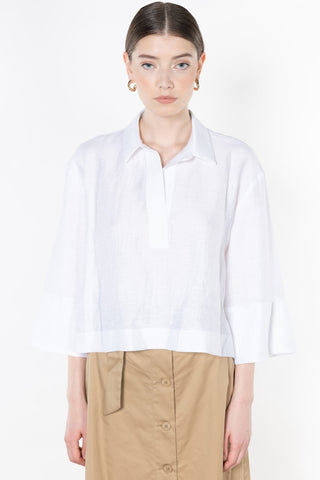 Blusa in misto lino Kaos Donna