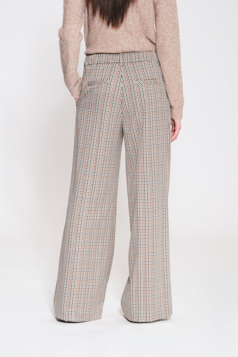 Pantalone a quadri Kaos Jeans