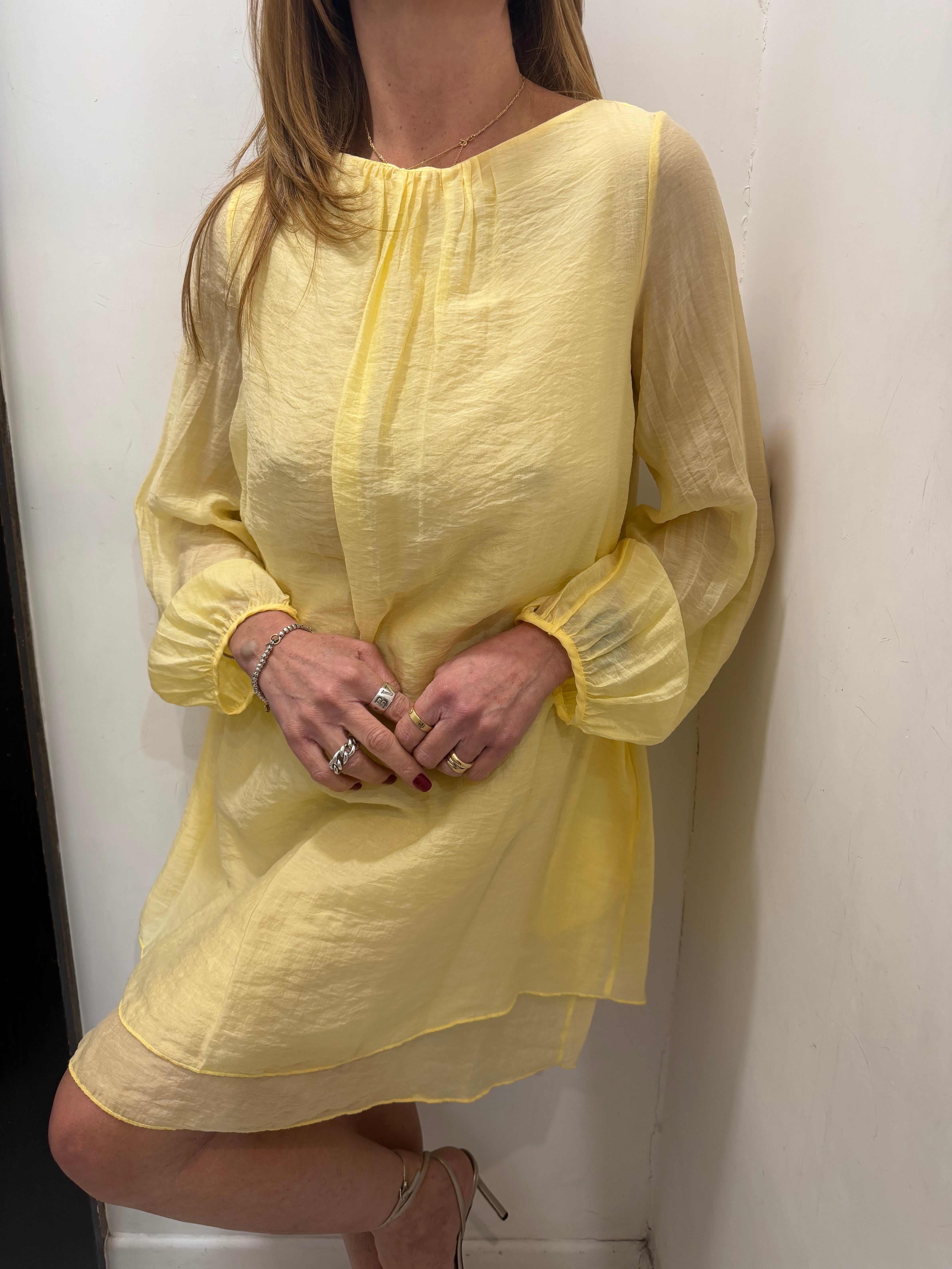 Abito doppia balza Manila Grace