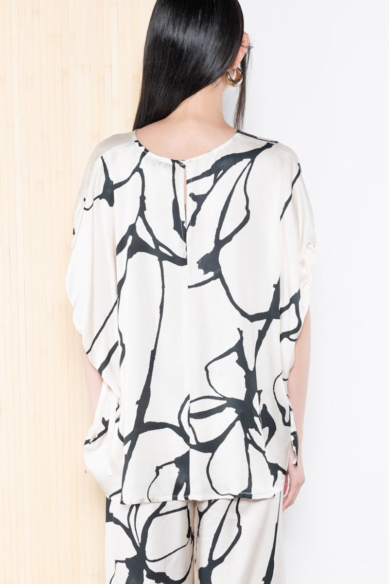 Blusa stampa botanical Icona