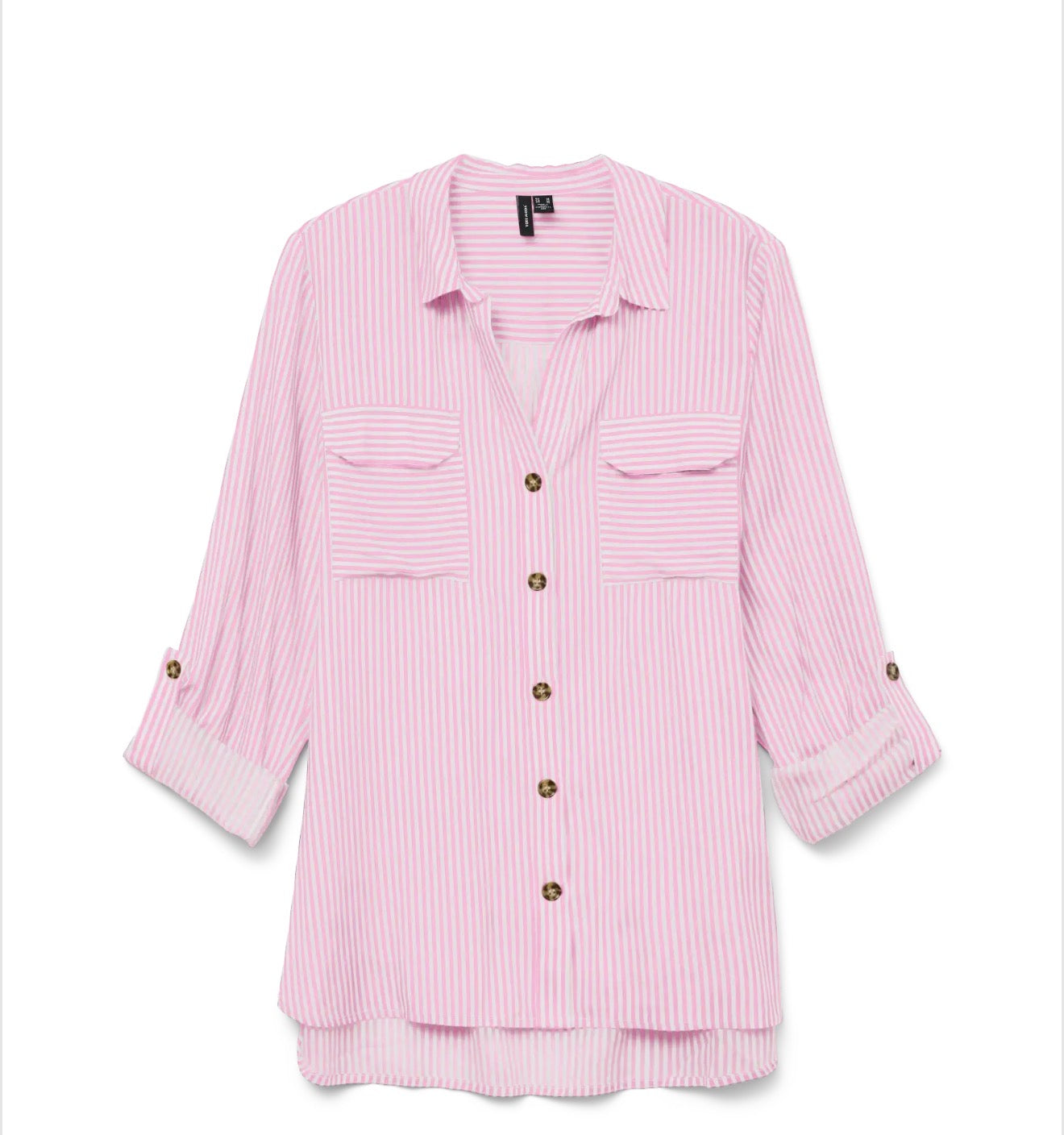 Camicia bumpy con polsini regolabili Vero Moda