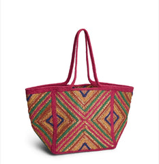 Borsa tote multicolor Pieces