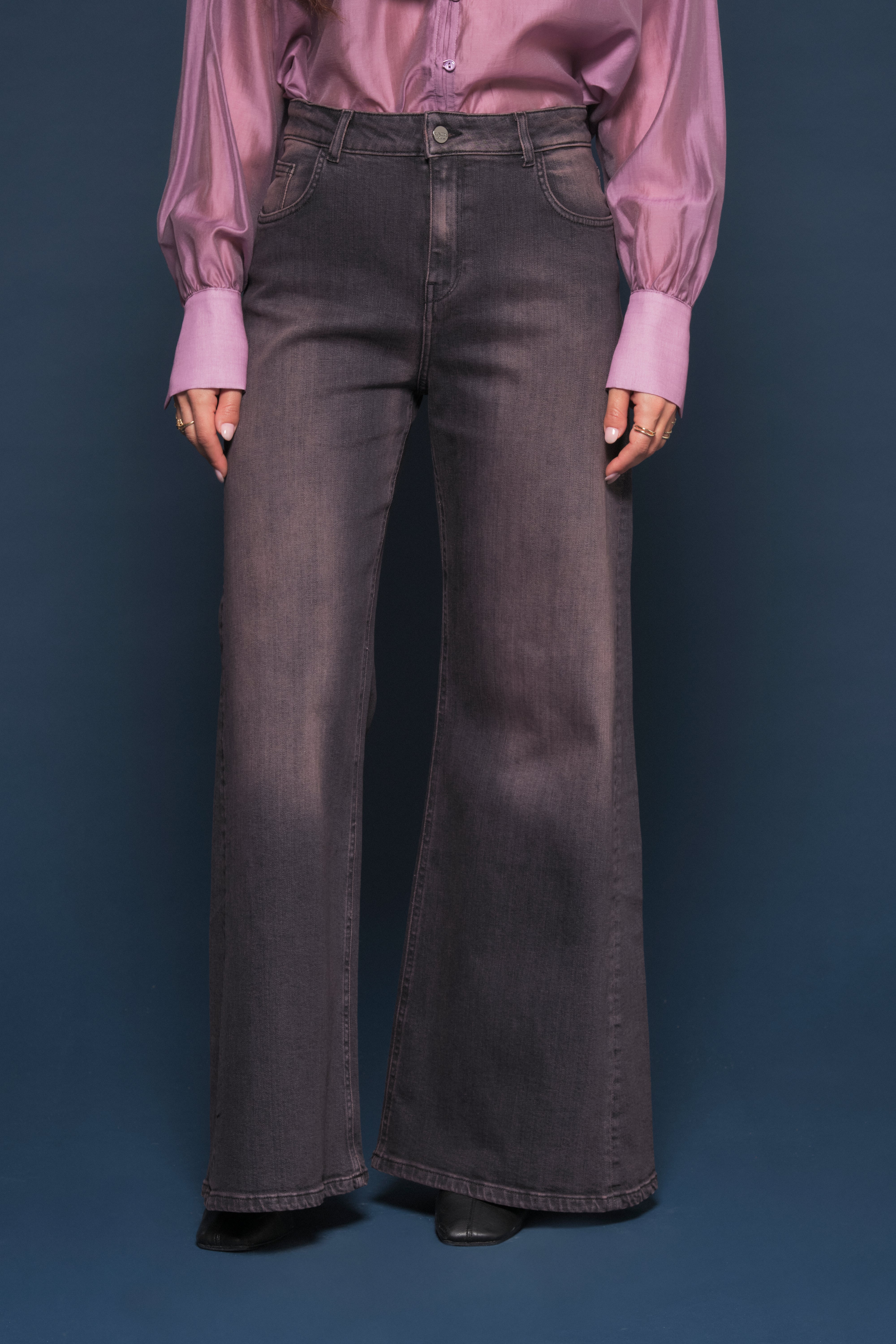 Jeans wide leg Kaos Denim
