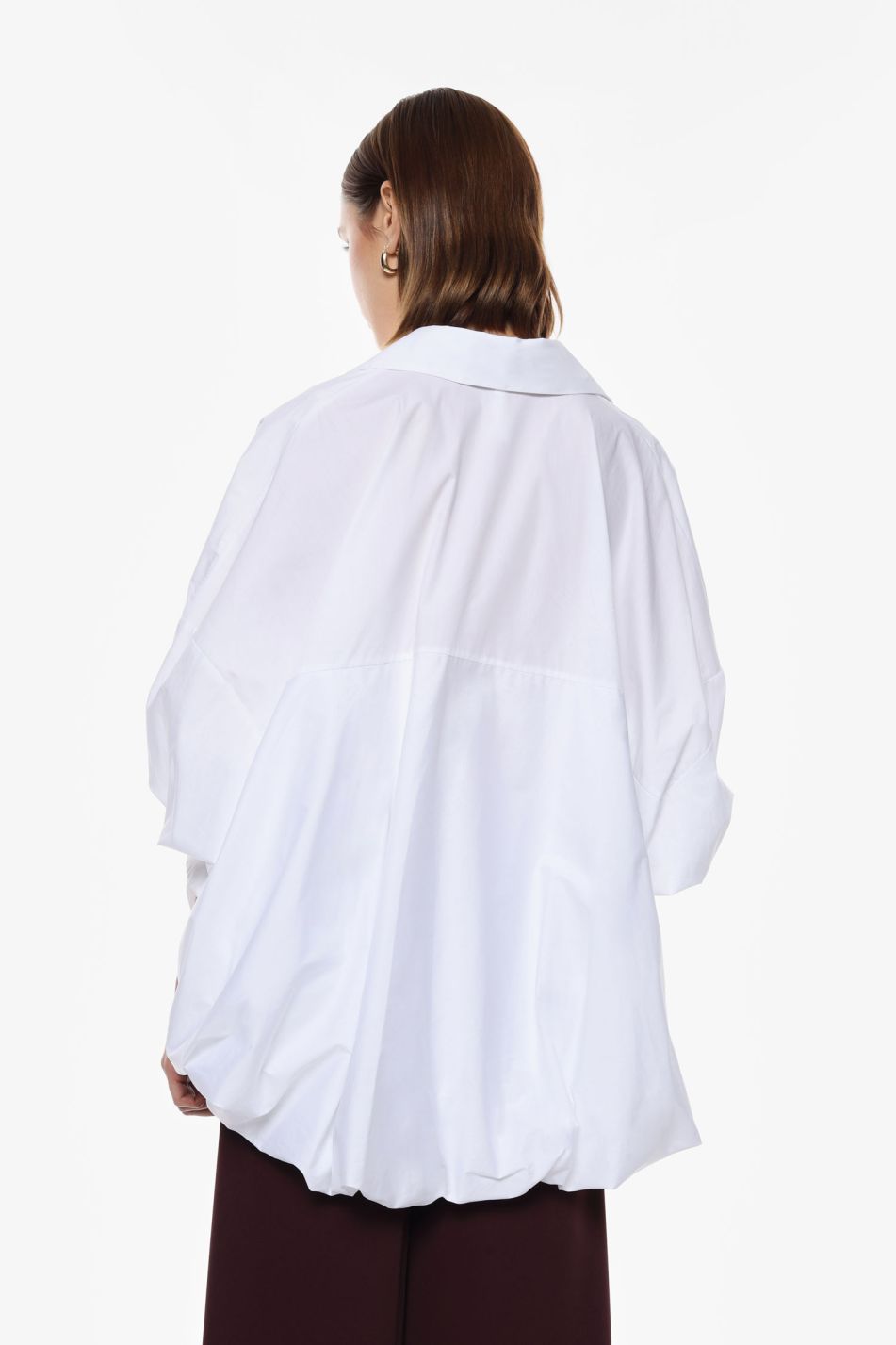 Camicia over con colletto classico e maniche lunghe Imperial