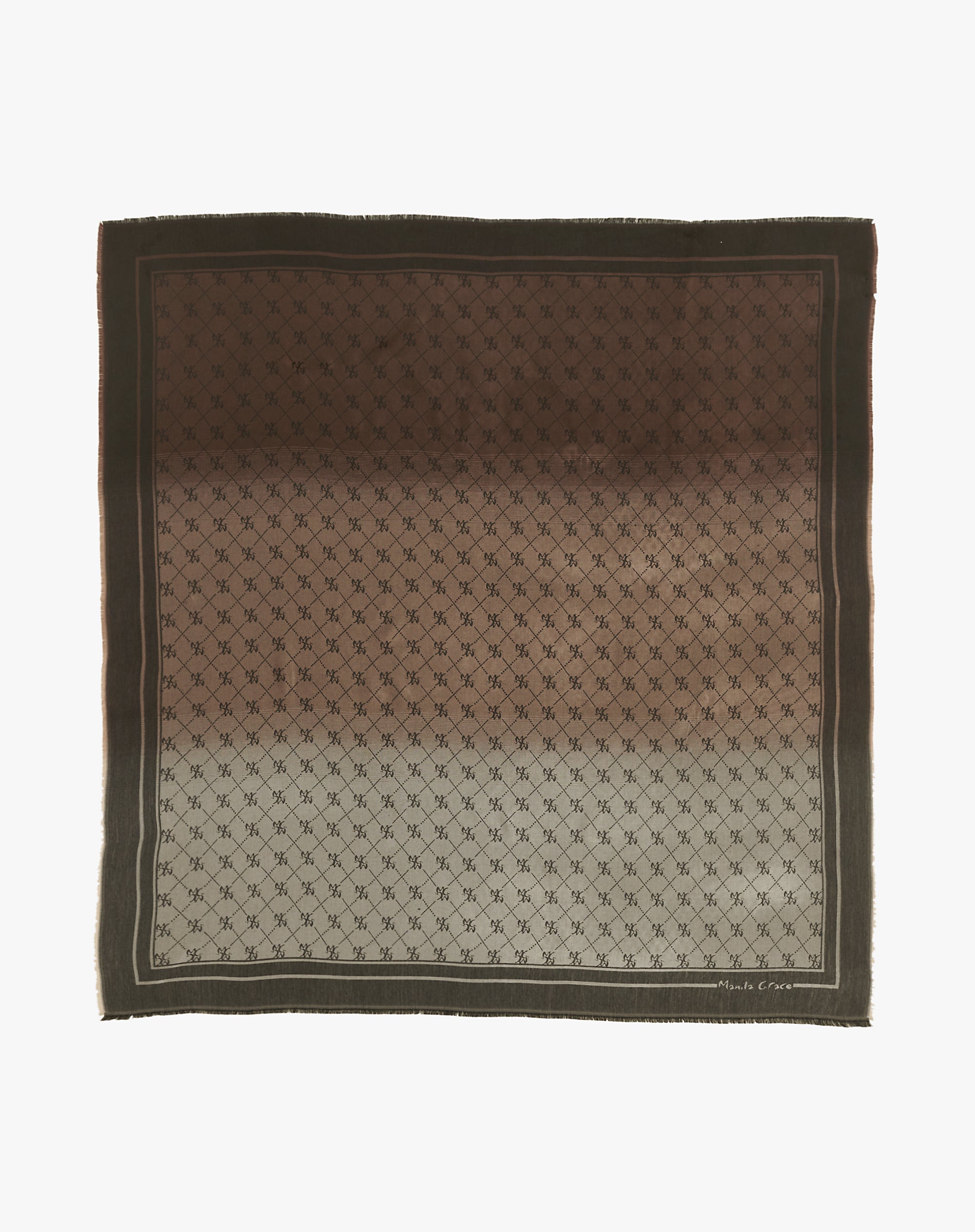 Foulard sfumato logo Manila Grace